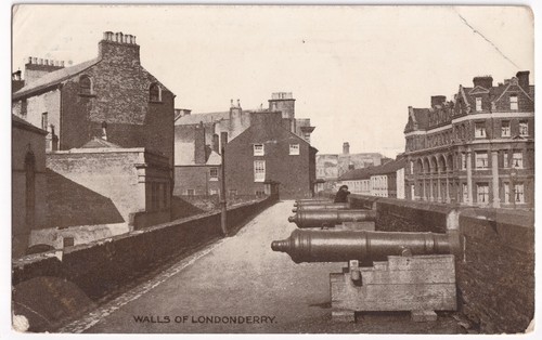 Walls londonderry derry - of,