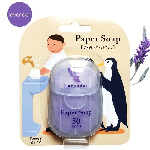 Travel soap potable paper - potable,