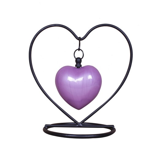 Purple heart keepsake - purple,