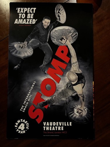 Stomp poster vaudeville - stomp,