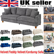 Modern 3/4 Seater Corduroy