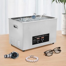 Digital Ultrasonic Cleaner Ultra Sonic Bath Cleaning Machine 30L/6.6Gal Capacity