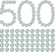 3/8 Inch Clear Glass Marbles