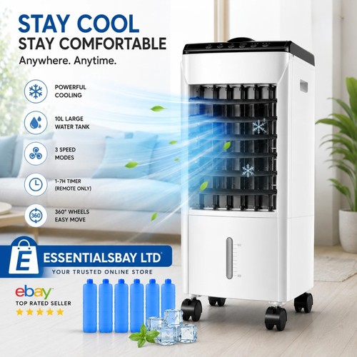 10l portable air cooler fan - cooler,