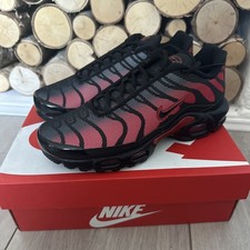 Nike Air Max Plus TN Tuned Bred Reflective University Red Trainers 