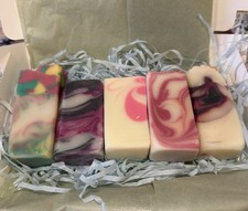Set Of 5 Handmade Soaps