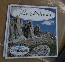 Italy The Dolomites (Le Dolomiti) 1622 ABC 1957 Sawyer's X3 Reels Inc Package