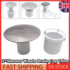 Chrome Shower Waste Drain Cap