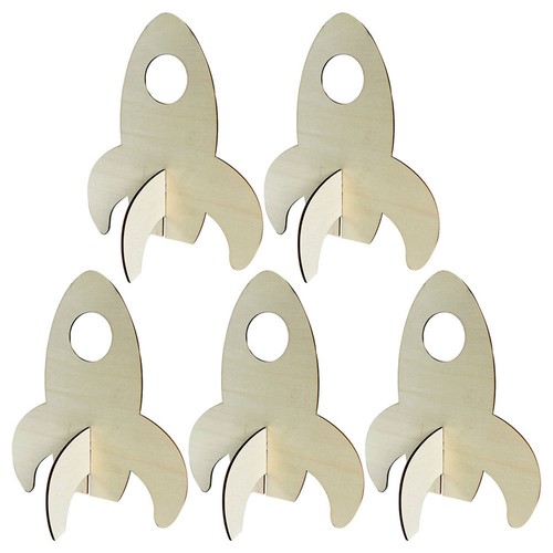Wooden diy rocket toys - wooden,