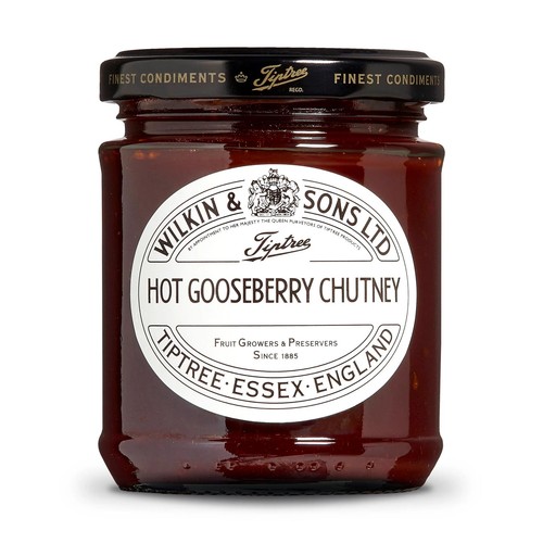 Tiptree hot gooseberry chutney - tiptree,