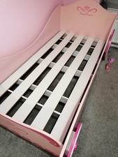 Girls Princess Wooden Carriage