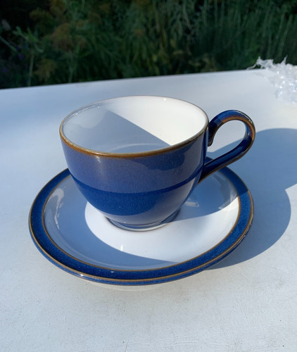 Denby imperial blue tea cup - denby, &