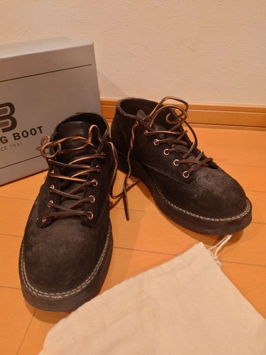 Viberg boot lace toe oxford - viberg,