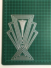 12pcs Art Deco Card Shape Die