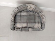 Small rattan pet bed with washable covers