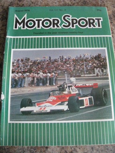 Motor sport aug 1976 ford - aug,