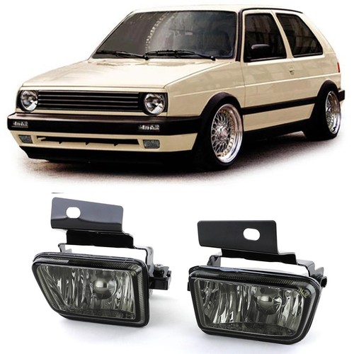Fog lights black - +, right