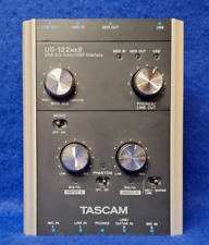 Tascam US-122MK II USB 2.0 2-channel Audio/MIDI Interface Tested & Working