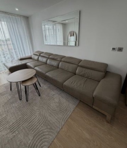 Nicoletti luxury leather sofa