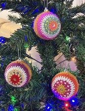 NEW 3 Large hand crochet