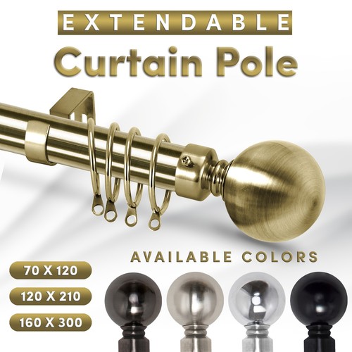 Heavy duty extendable curtain - duty,