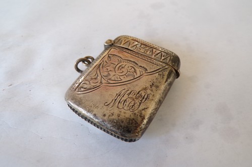 Antique hallmarked silver - an,