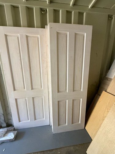New solid wood interior - , doors