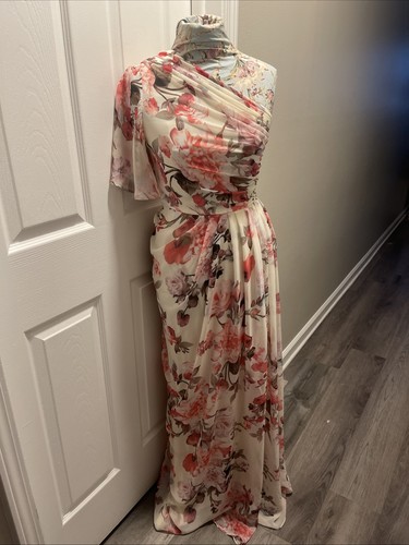 Adrianna papell floral chiffon - floral,