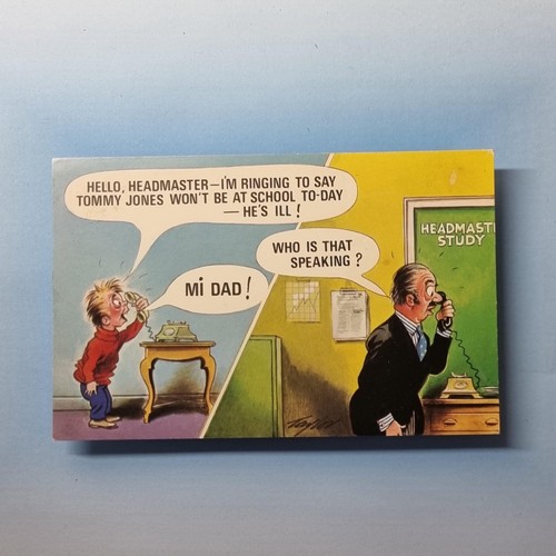 Comic postcard c1975 cheeky - c1975,