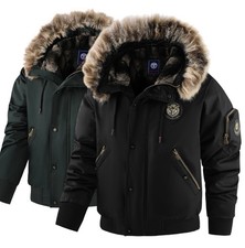 Mens Snow Winter Thick Bomber