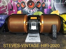 Sharp GX-M10H (OR) Portable CD Stereo System 100W RMS + REMOTE BOXED L@@K FREE P