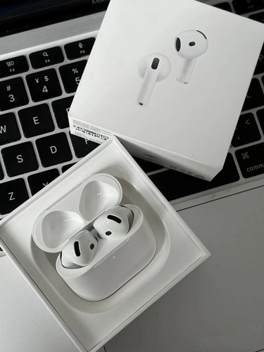 Apple 4th generation pods - apple, with