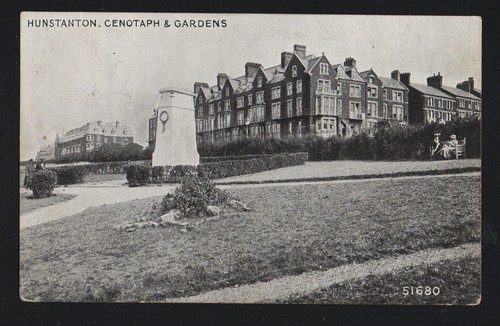 Old postcard hunstanton - old, postcard: