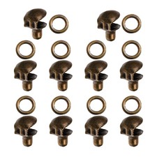  10 Pcs Boot Rivets Eyelets Shoe Lace Accessories Shoelace Hooks for Boots