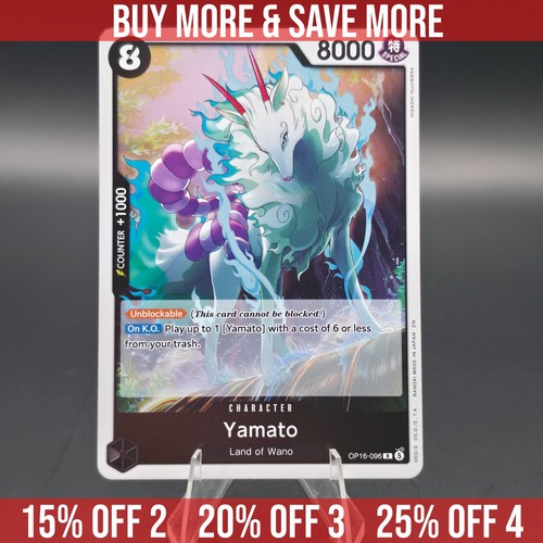 One piece tcg yamato op16 - one, tcg: