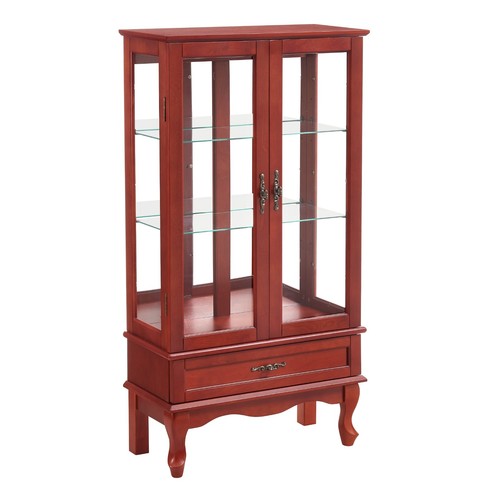 Classic lighted glass curio - classic,