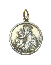 Vintage Italian Religious Relic Pendant