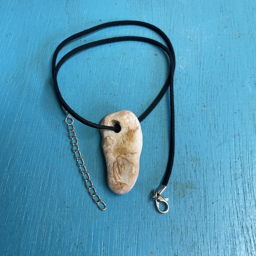Natural hag stone - ,