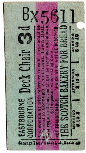 Chair ticket eastbourne - ticket:,
