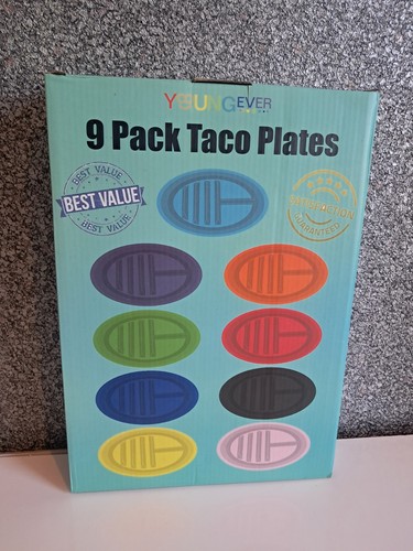 Youngever taco holder plates - holder, 9