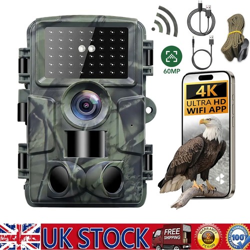 Outdoor 60mp trail camera - 60mp, 4k