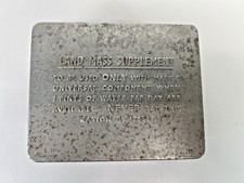 WW2 RAF Ration Emergency Mark