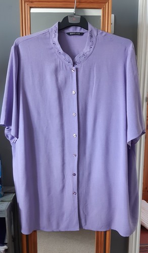 Pretty ladies purple blouse - pretty,