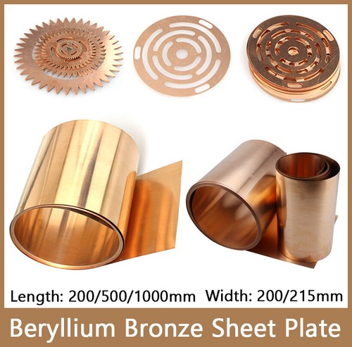 Beryllium bronze sheet - bronze, plate