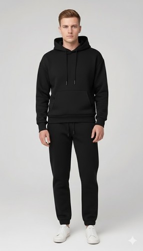 Men full tracksuit set plain - set,