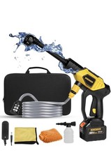 DEWINNER 25V Cordless Pressure Washers, 650PSI High Pressure Washer with 3000mAh