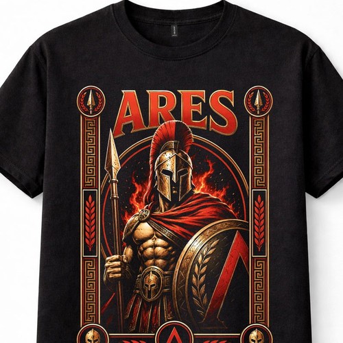Ares greek god war - ares, spartan