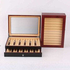 23 Slots Wooden Pen Storage