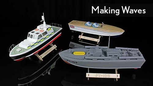 The wooden model boat company - the,