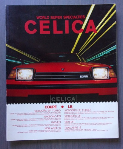 Toyota celica coupe lb orig - coupe, &